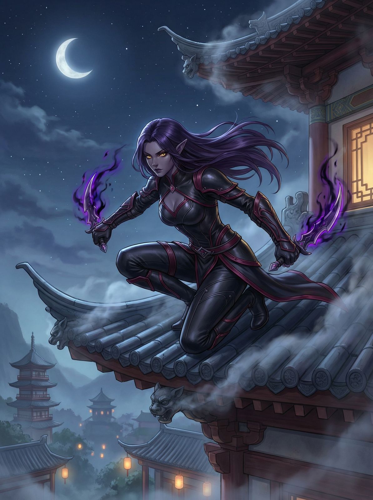 少女萝莉动漫短片-暗夜刺客